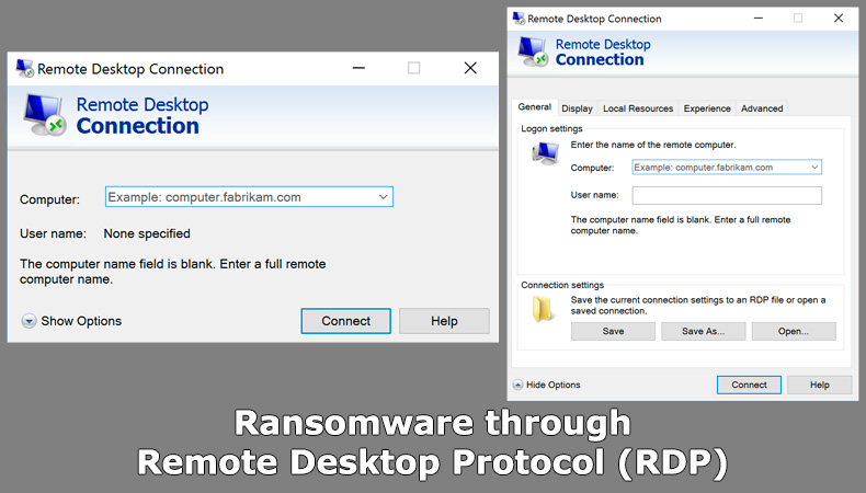 Lösegeld durch das Remote Desktop Protocol (RDP)